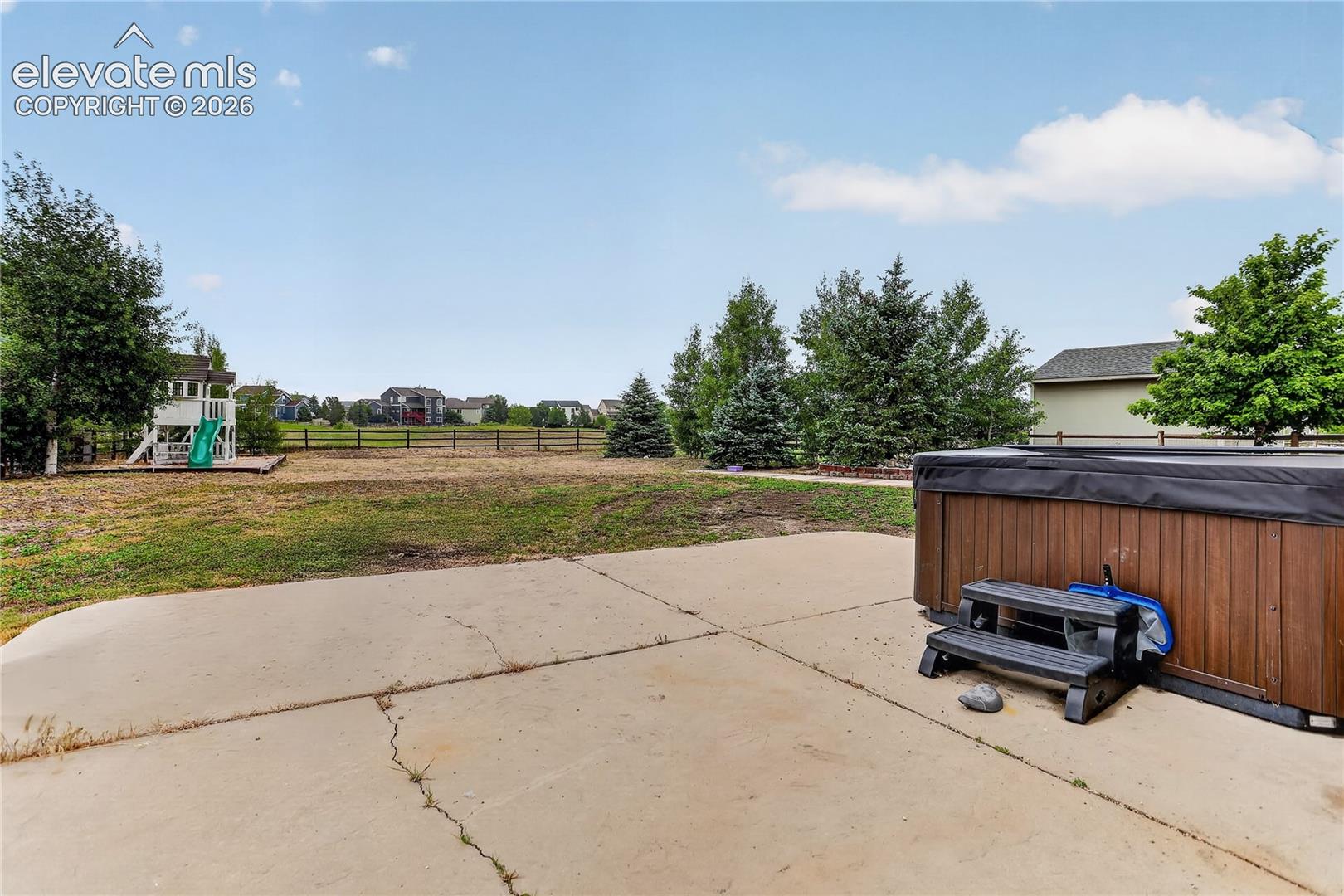 11662 Rio Secco Road Peyton, CO 80831 - Photo 26 of 29 Patio accessible from family room