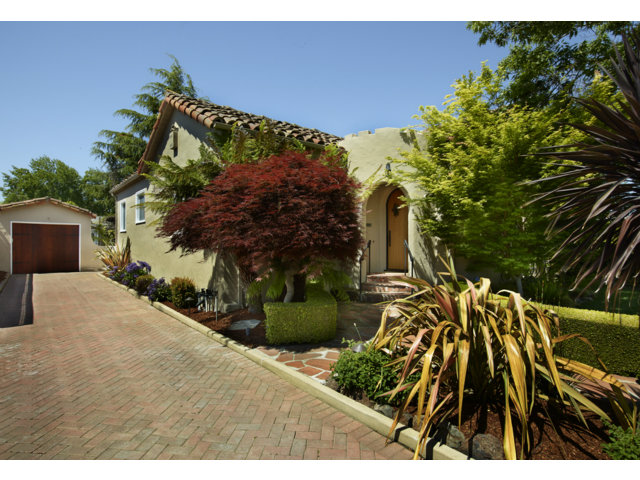 215 Channing Road Burlingame, CA 94010 - Photo 2 of 11 a view of a house with a yard