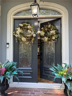 a vase of flowers sitting on a table