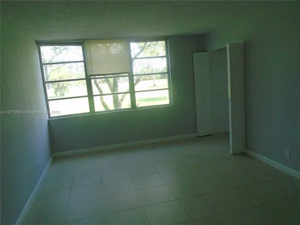 a small space with a window