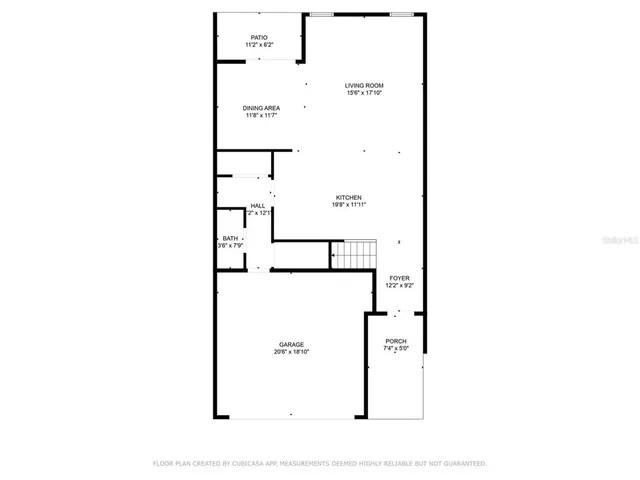 a picture of a floor plan