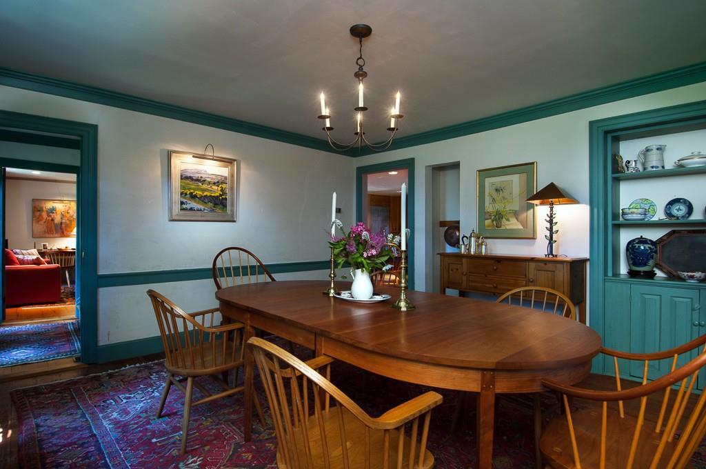 618 South Clary Road Jefferson, ME 04348 - Photo 10 of 25 Dining room with doors leading...