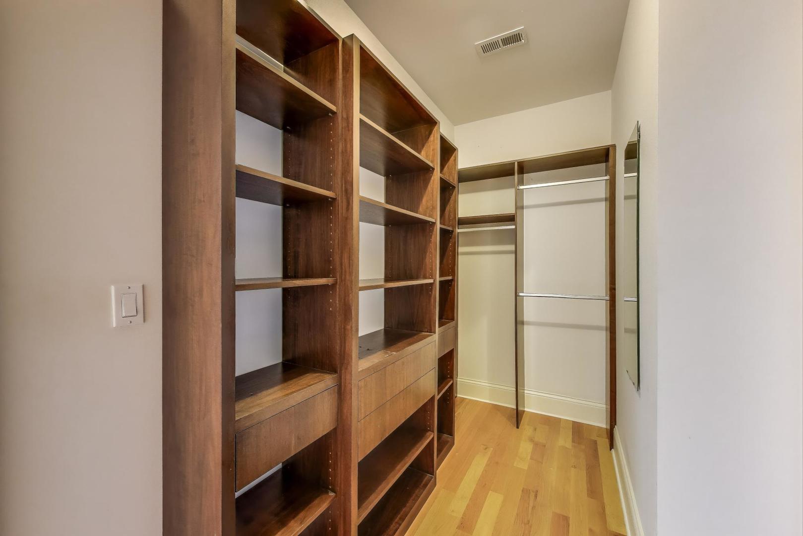 621 North County Line Road Hinsdale, IL 60521 - Photo 27 of 59 a view of walk in closet with empty racks
