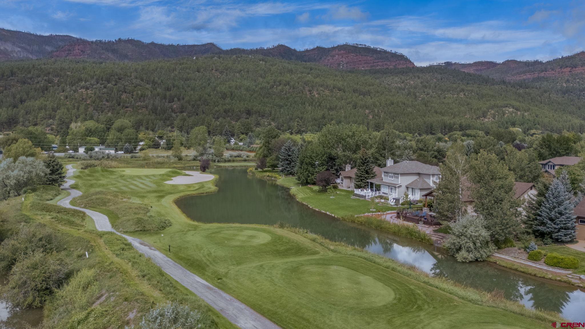 260 West Dalton Road Durango, CO 81301 - Photo 3 of 9 a view of lake with mountain