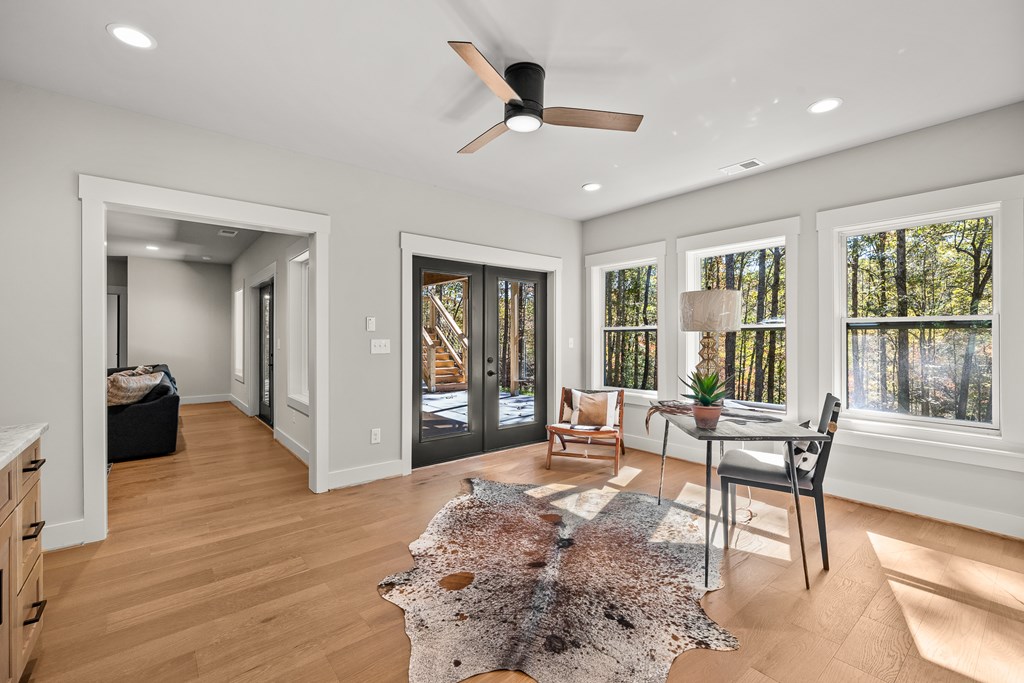 158 Treeline Lane Ellijay, GA 30540 - Photo 36 of 95 a living room with furniture and a large window
