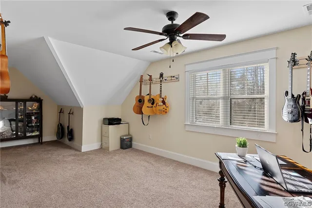 a workspace with a window