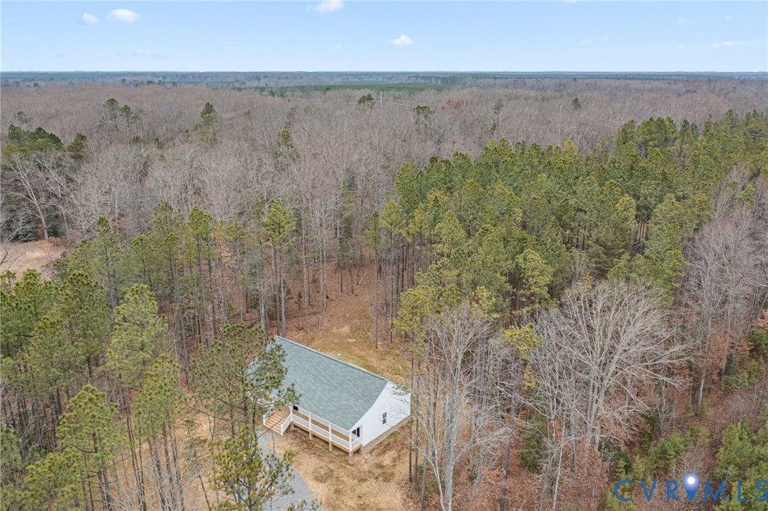 5132 Sunnyside Road Tappahannock, VA 22560 - Photo 26 of 28 a view of a dry yard with trees in the background