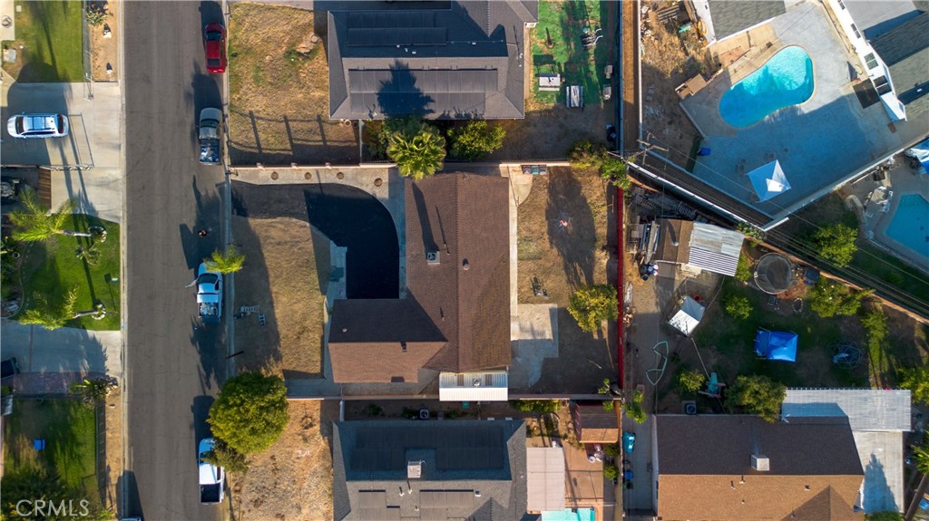 3306 Debbie Lane Riverside, CA 92501 - Photo 29 of 32 an aerial view of houses with outdoor space
