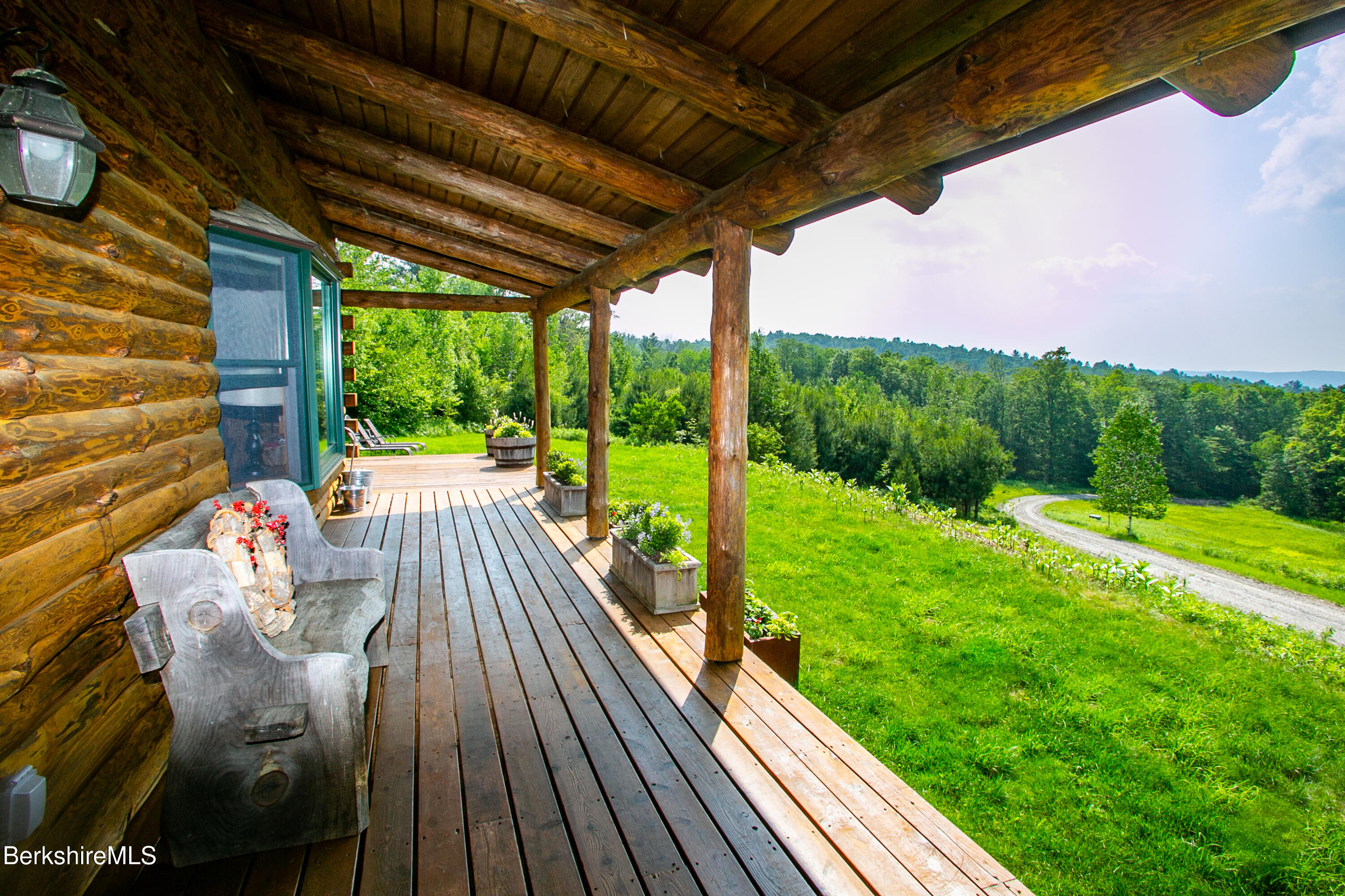 15 Stephanie Lane Peru, MA 01235 - Photo 32 of 37 a view of balcony with wooden floor and outdoor seating