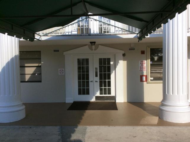6145 Balboa Circle, Unit 106 Boca Raton, FL 33433 - Photo 35 of 36 Whitehall Portico Entrance