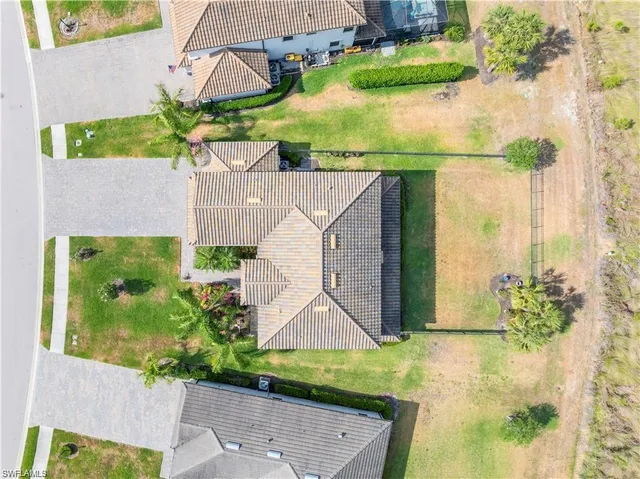 a view of swimming pool with a yard
