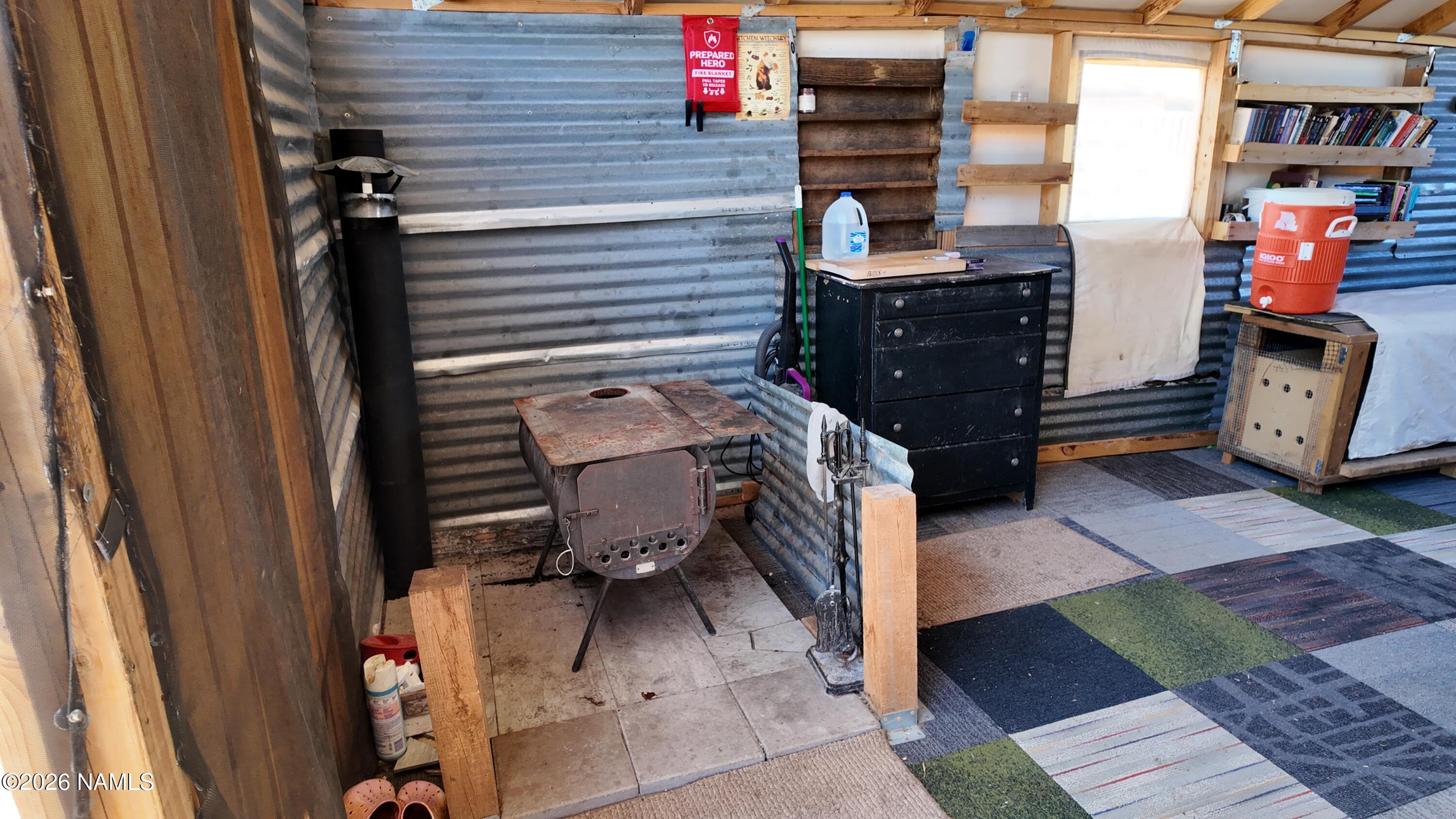 4190 North Ten Tanks Road Williams, AZ 86046 - Photo 9 of 45 Woodstove