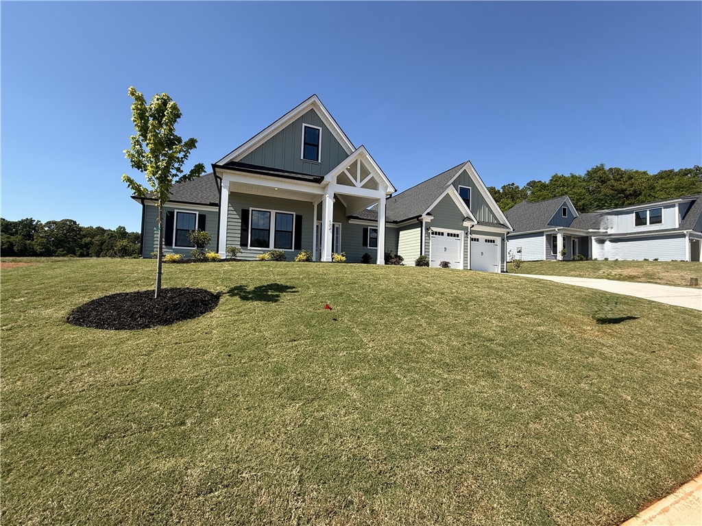 504 Tilman Court Anderson, SC 29621 - Photo 1 of 28 This charming residence features a well-manicured lawn and a welcoming facade.