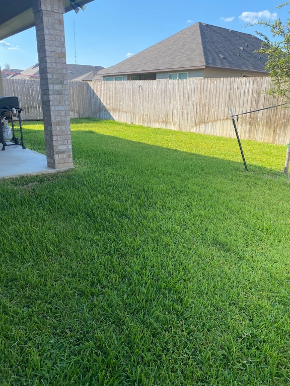 2034 Brisbane Way Bryan, TX 77807 - Photo 25 of 26 a view of a backyard with a slide