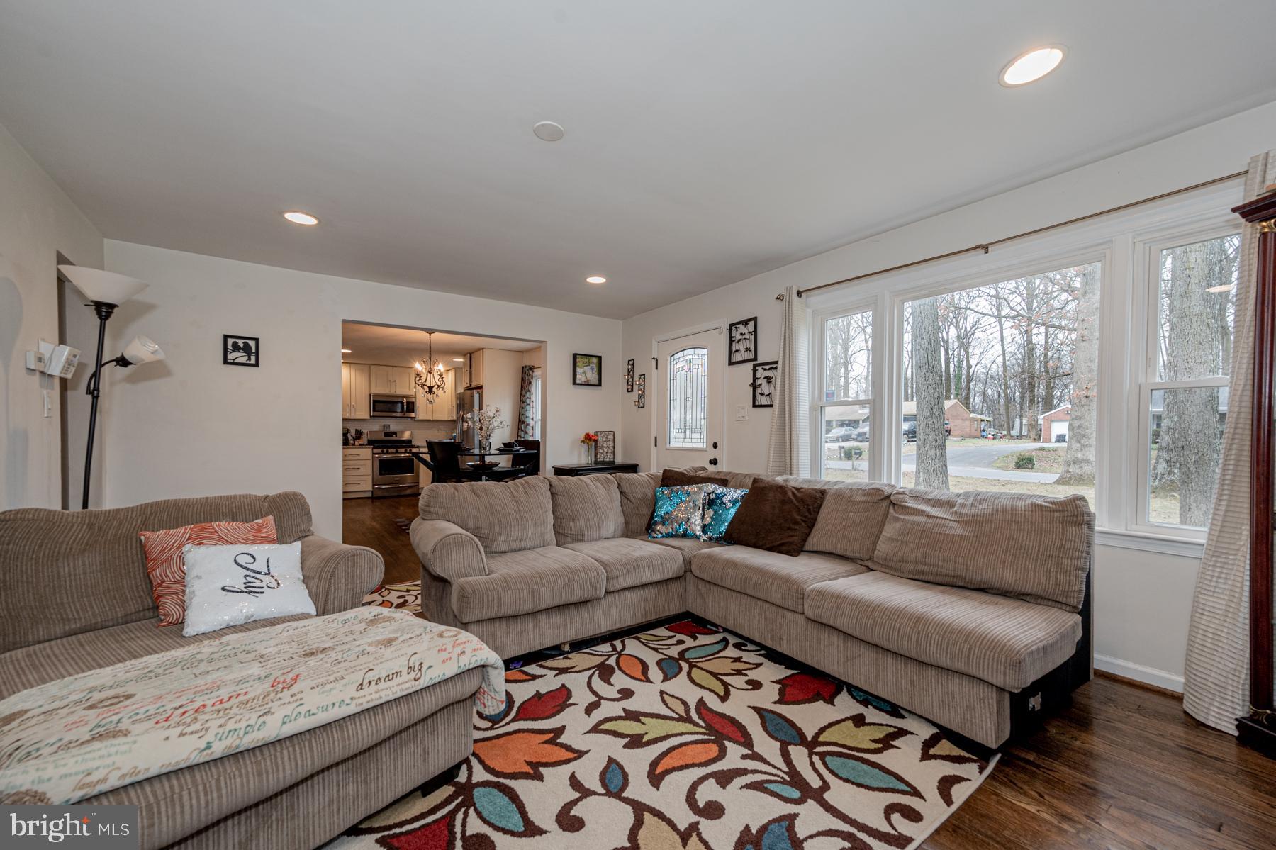 3 Cedarhill Road Randallstown, MD 21133 - Photo 15 of 37 Living Room- Fireplace is real but Is for show