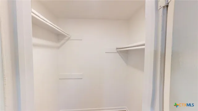 a view of walk in closet