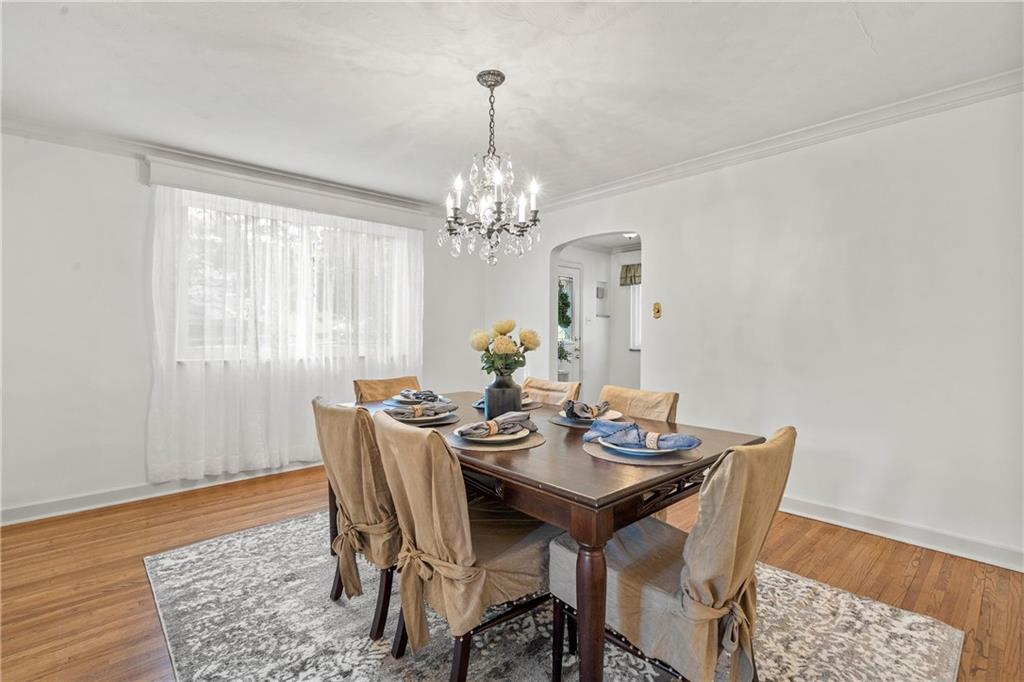 100 Circle Drive Pittsburgh, PA 15237 - Photo 8 of 31 a view of a dining room with furniture and chandelier