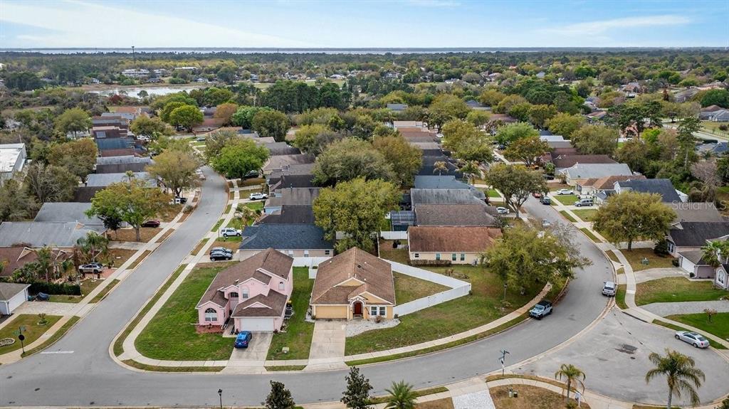630 Fawn Ridge Drive Orange City, FL 32763 - Photo 50 of 55 an aerial view of residential house with outdoor space and swimming pool