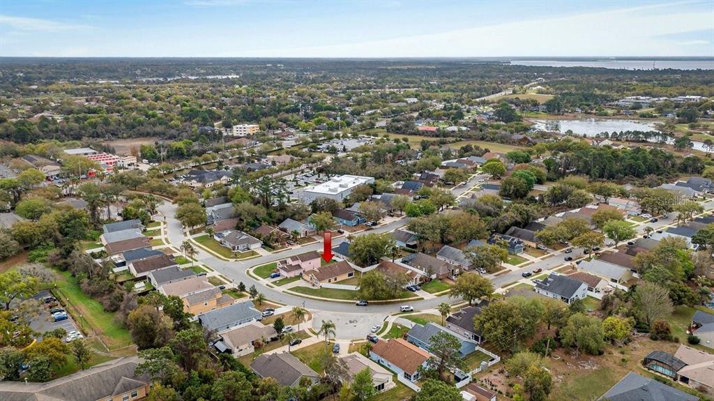 630 Fawn Ridge Drive Orange City, FL 32763 - Photo 52 of 55 an aerial view of residential houses with outdoor space