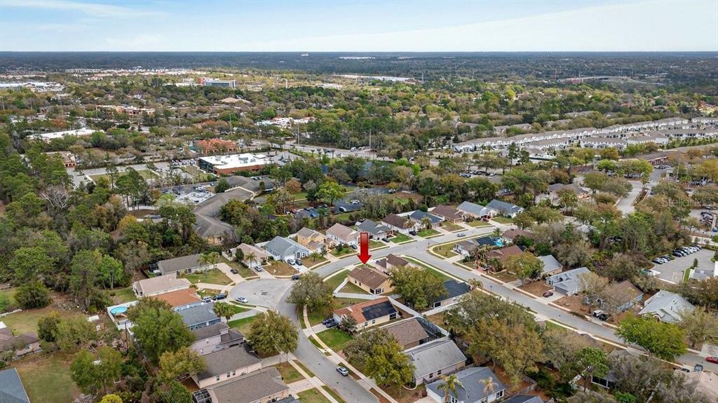 630 Fawn Ridge Drive Orange City, FL 32763 - Photo 54 of 55 an aerial view of residential building with parking space