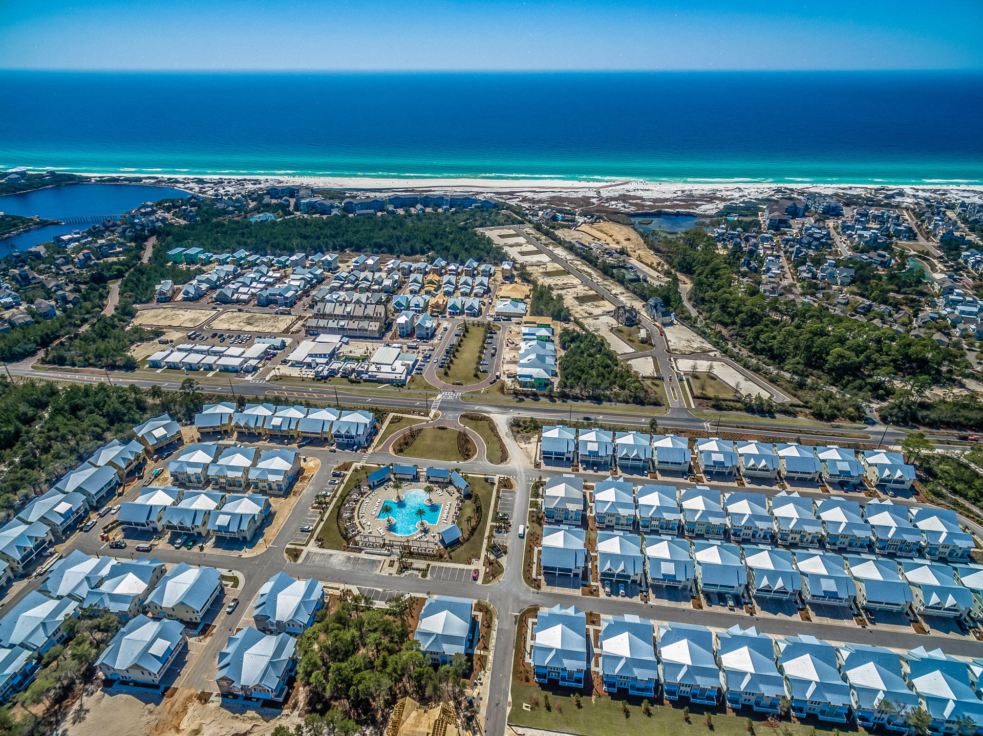89 East Pine Lands Loop, Unit A Inlet Beach, FL 32461 - Photo 29 of 40 a view of a city