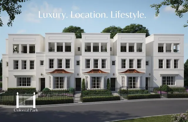 a front view of a building