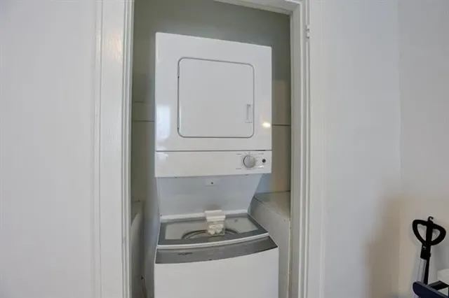 a room with storage and utility