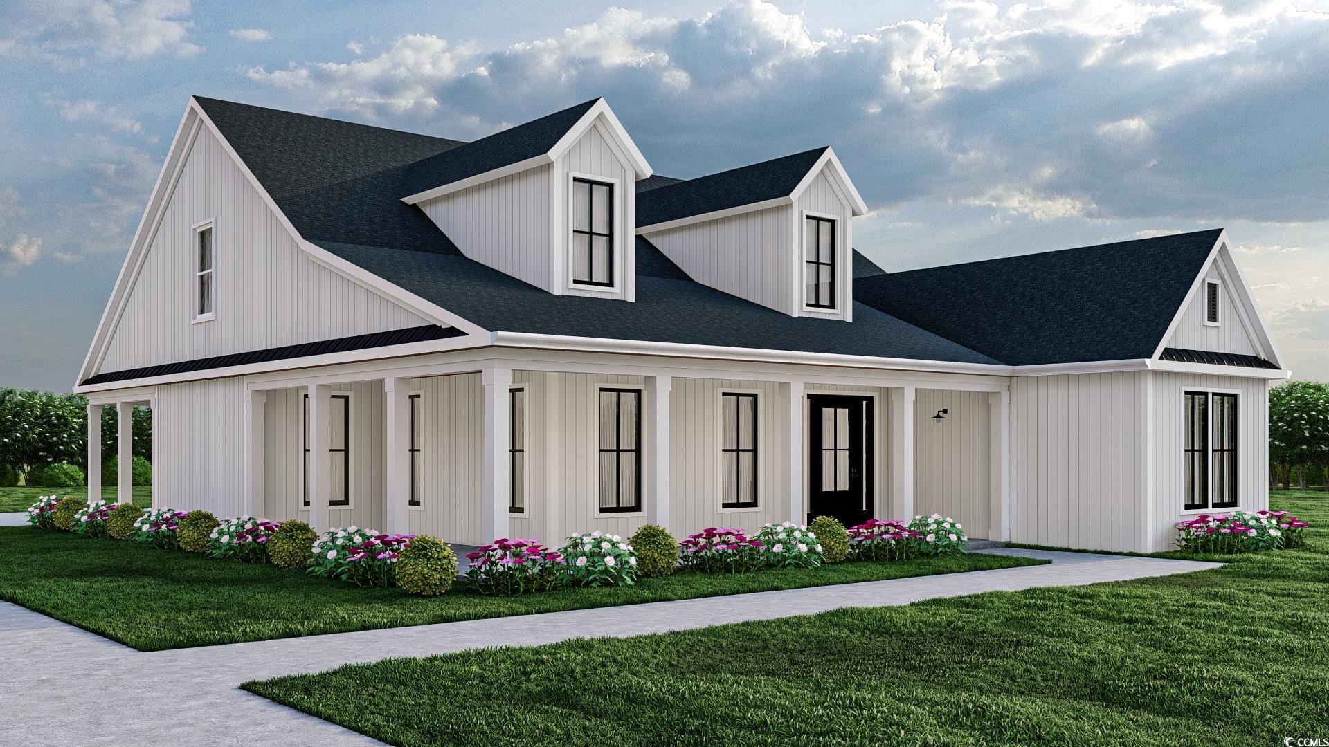 2220 Pettus Way Surfside Beach, SC 29575 - Photo 5 of 9 Modern farmhouse wrap around porch