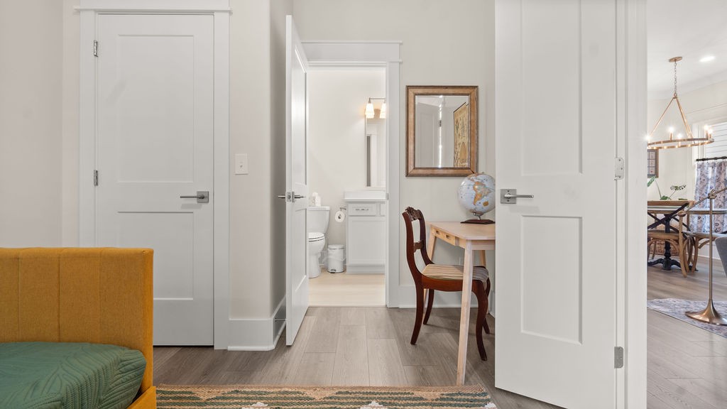 819 North Maple Street Murfreesboro, TN 37130 - Photo 21 of 64 a view of a livingroom with furniture and wooden floor