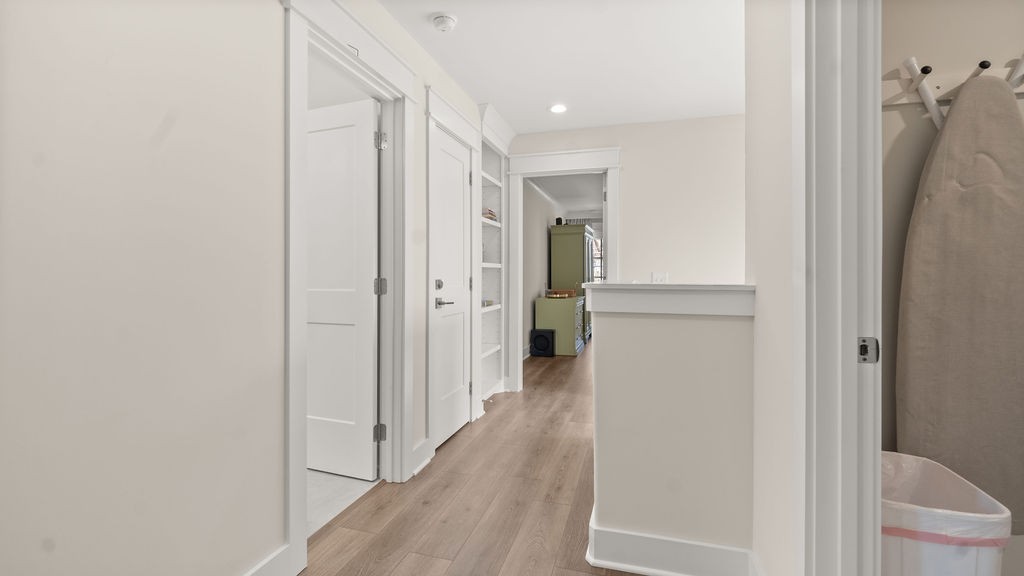 819 North Maple Street Murfreesboro, TN 37130 - Photo 54 of 64 a view of a hallway with a wooden floor