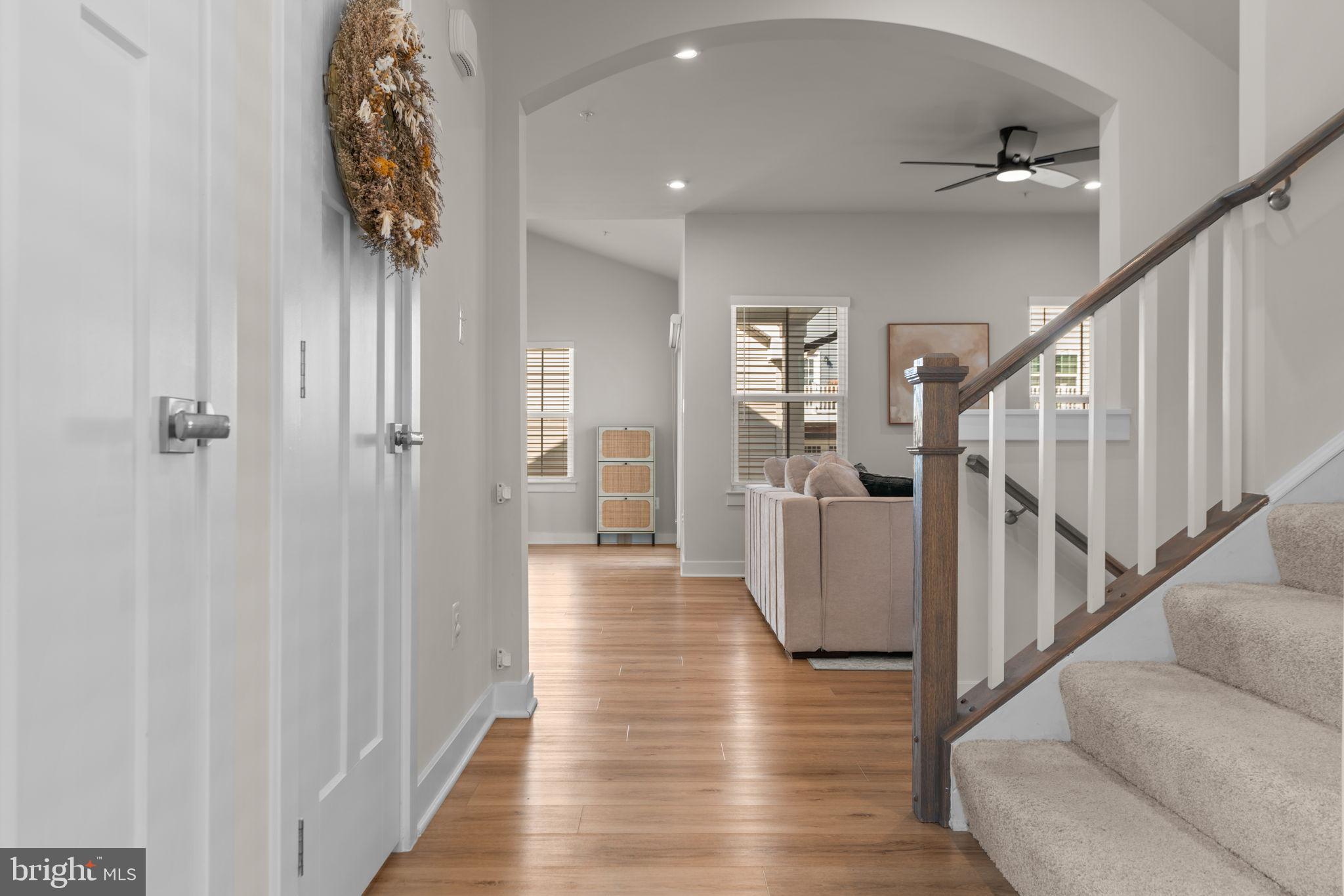 203 Baughmans Lane Frederick, MD 21702 - Photo 26 of 56 Inviting entryway with warm wood tones.