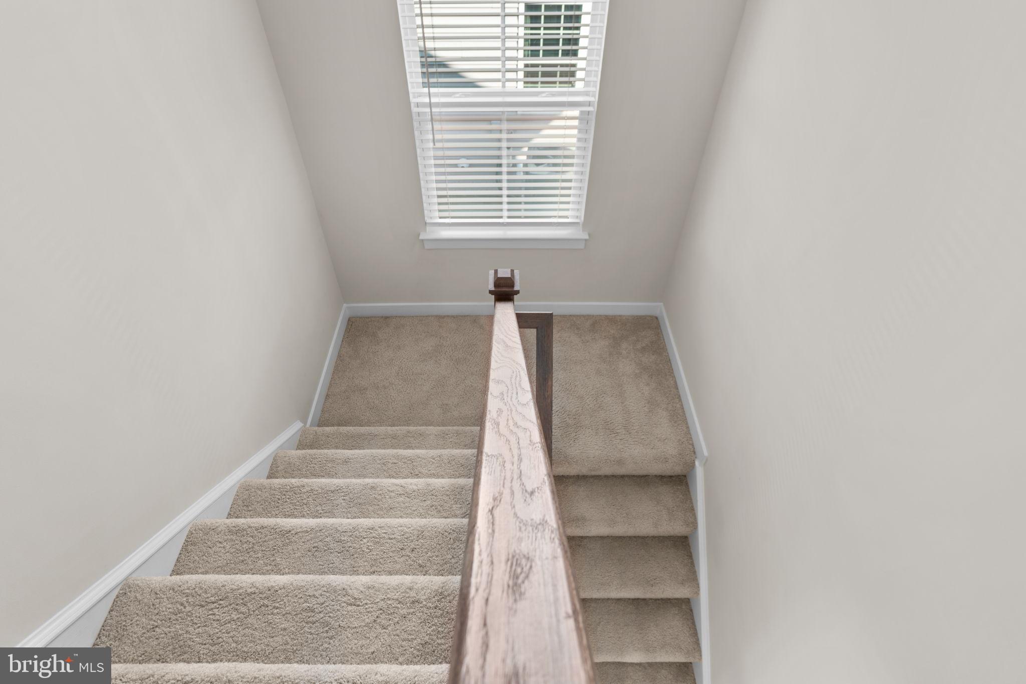 203 Baughmans Lane Frederick, MD 21702 - Photo 27 of 56 Inviting staircase bathed in natural light.