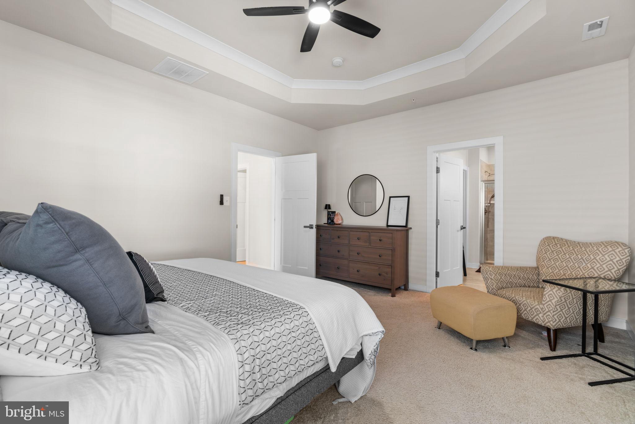 203 Baughmans Lane Frederick, MD 21702 - Photo 30 of 56 Serene bedroom with elegant design elements.