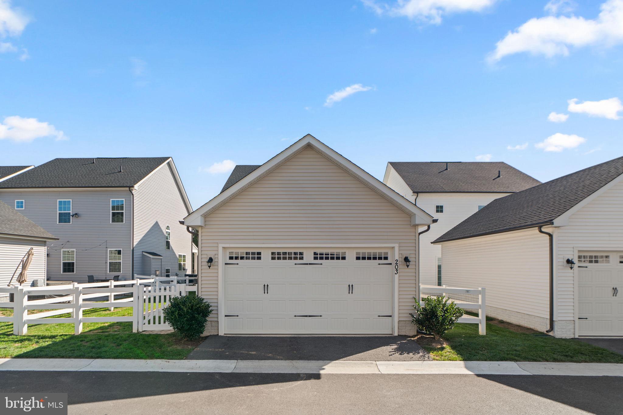 203 Baughmans Lane Frederick, MD 21702 - Photo 55 of 56 Charming garage in a serene neighborhood.