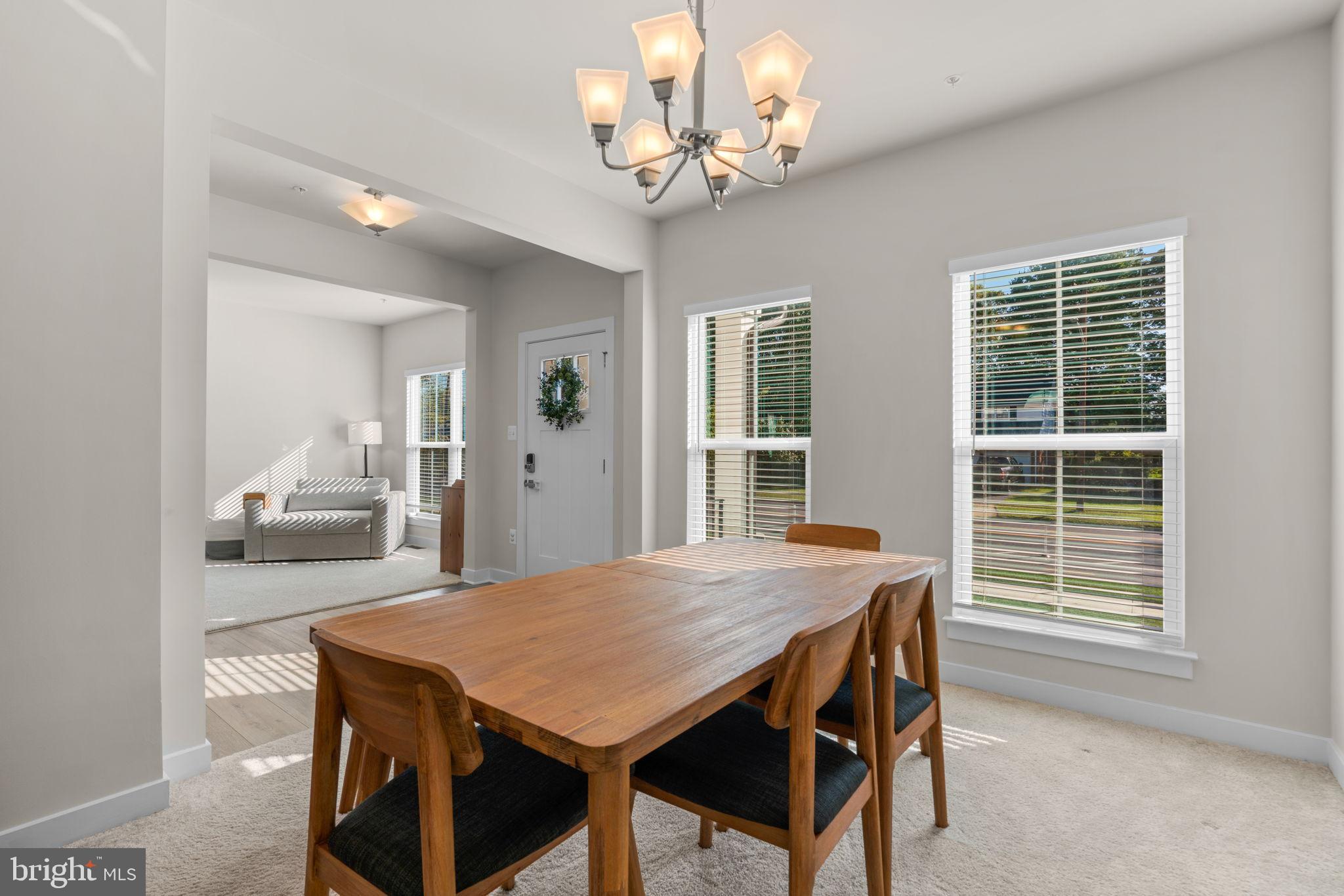 203 Baughmans Lane Frederick, MD 21702 - Photo 6 of 56 Bright dining area with natural light.