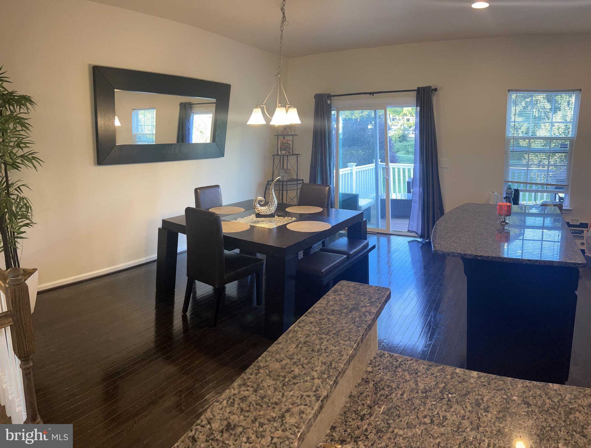 137 Old Cedarbrook Road, Unit 25 Wyncote, PA 19095 - Photo 7 of 23 Dining Area w/ rear deck exit