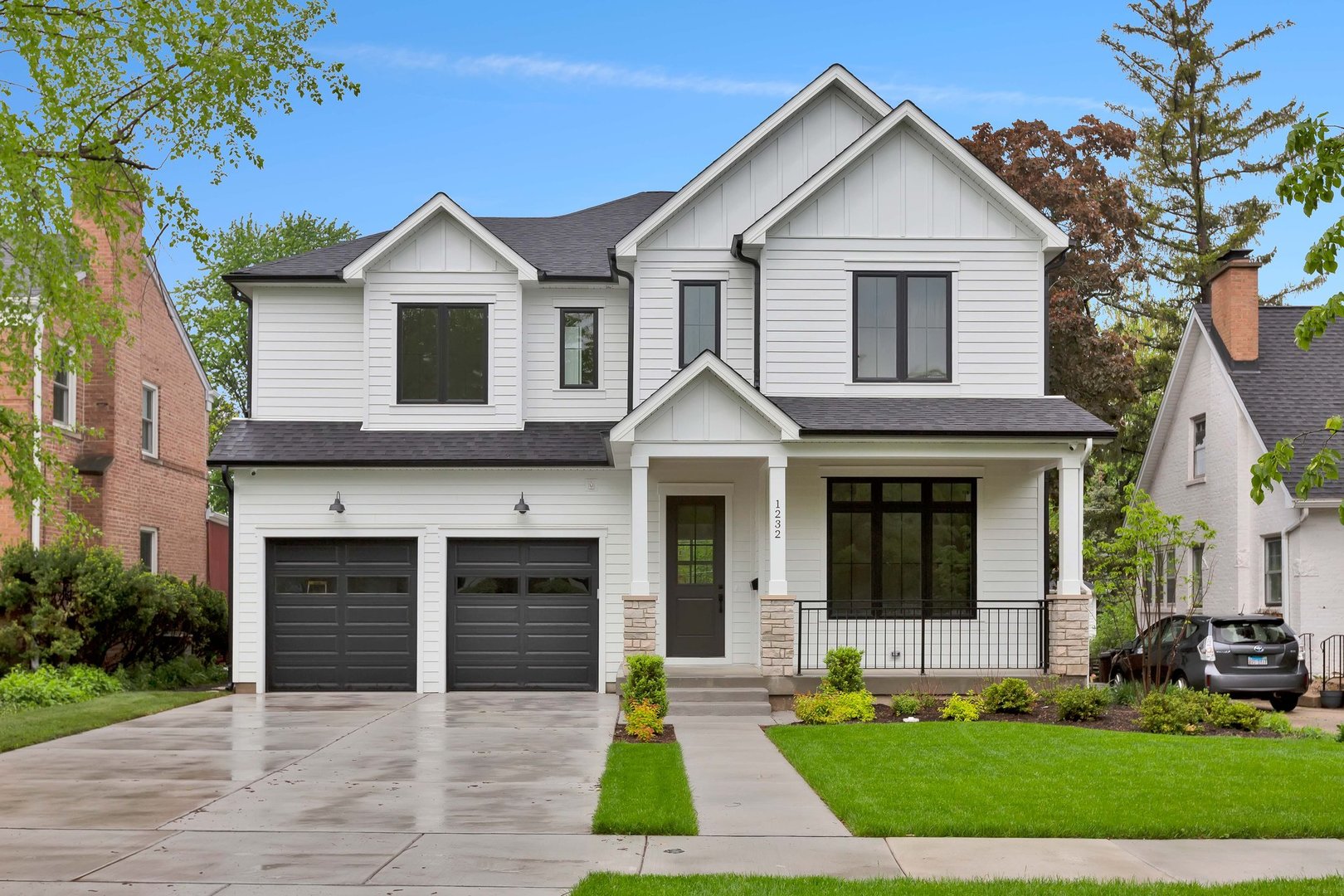 1232 Courtland Avenue Park Ridge, IL 60068 - Photo 1 of 2 a front view of a house with a yard