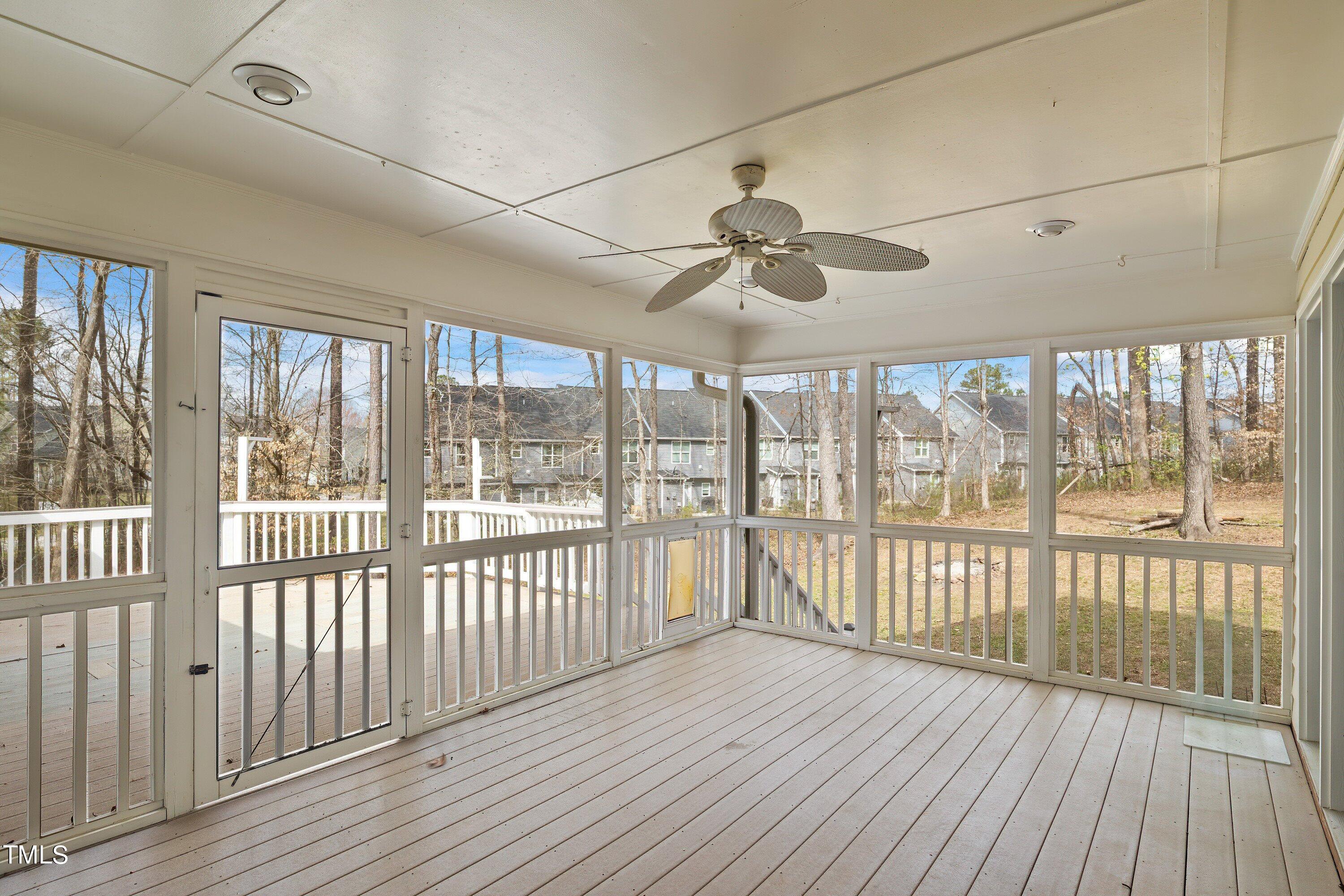 505 Castleberry Road Clayton, NC 27527 - Photo 33 of 38 a view of a room with wooden floor and balcony