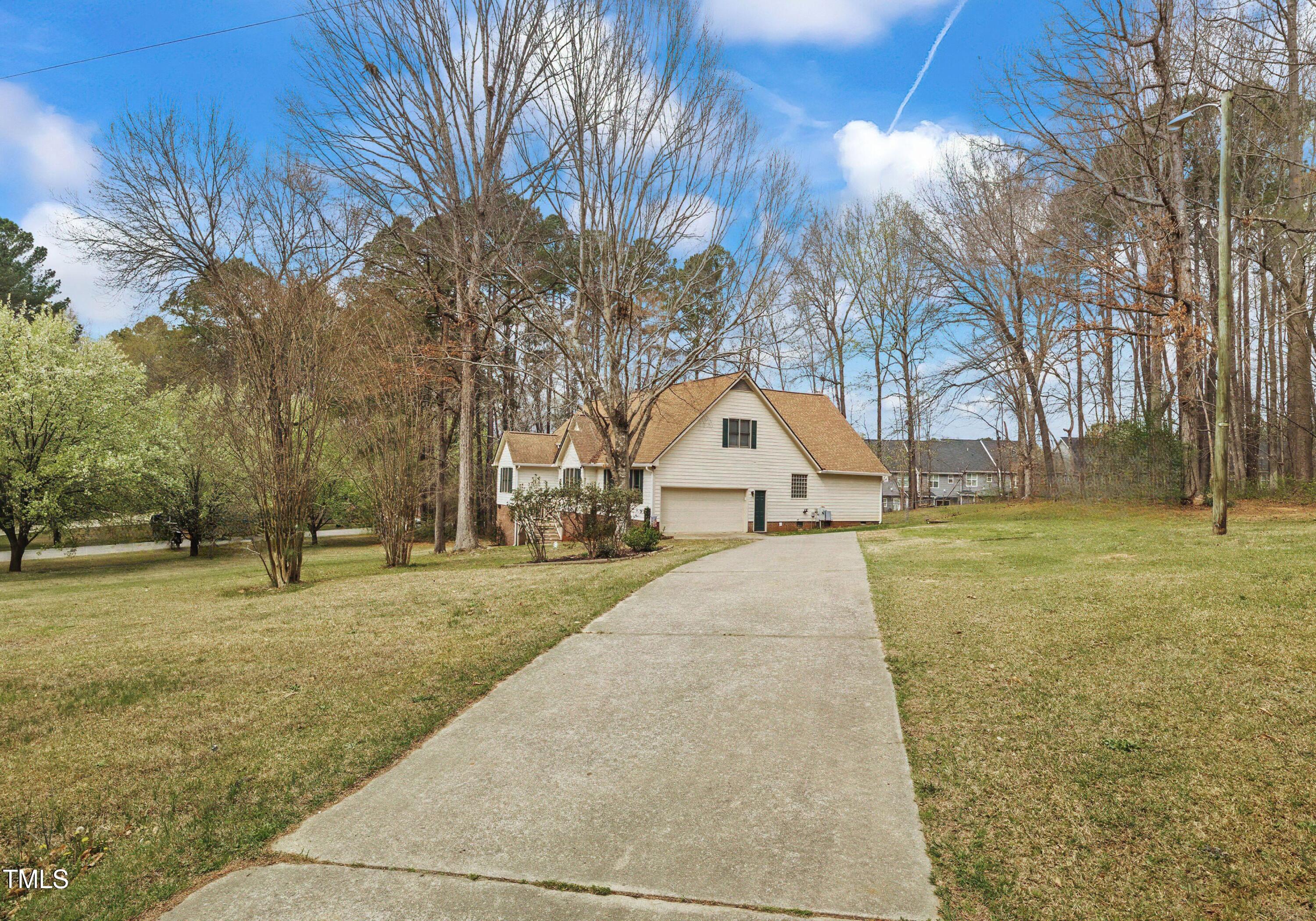505 Castleberry Road Clayton, NC 27527 - Photo 38 of 38 a view of big yard and basketball court