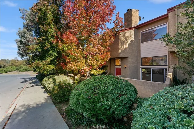 a house view with a outdoor space