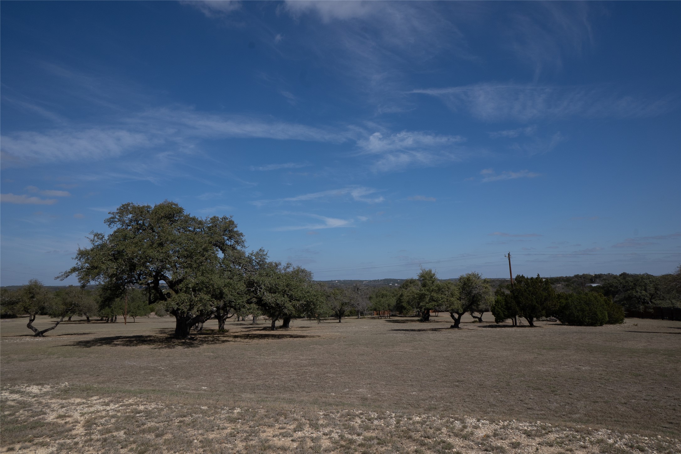 1149 Hart Lane Dripping Springs, TX 78620 - Photo 2 of 17 a view of a field with trees in background