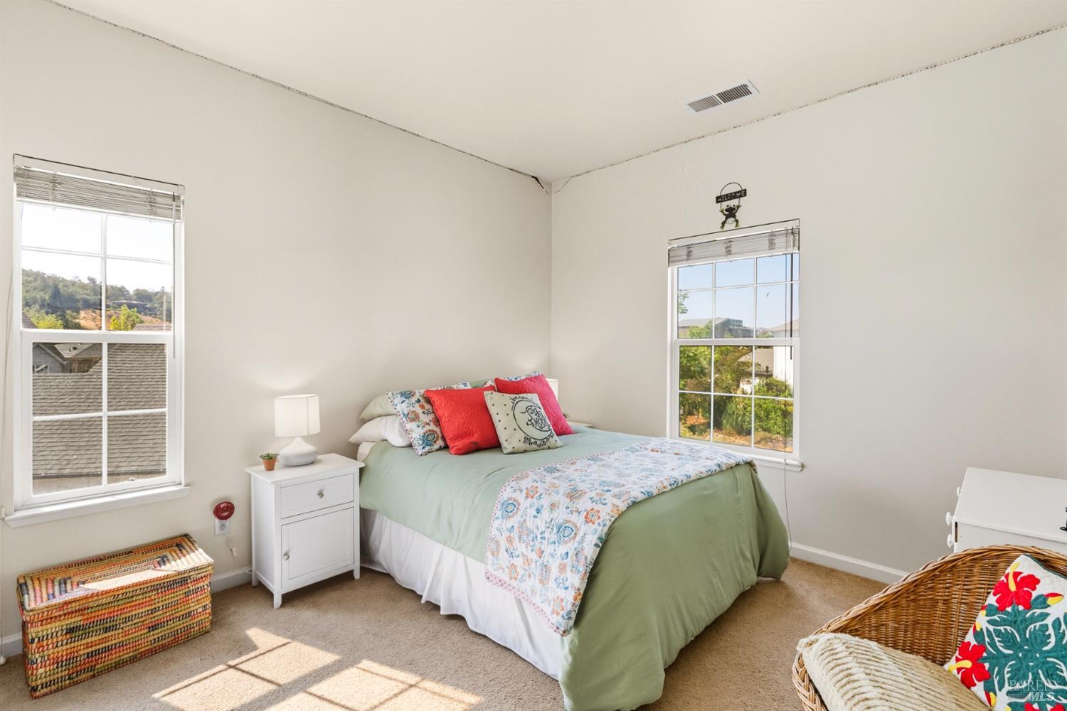 1724 Palomino Court Healdsburg, CA 95448 - Photo 16 of 30 a bedroom with a bed and a window