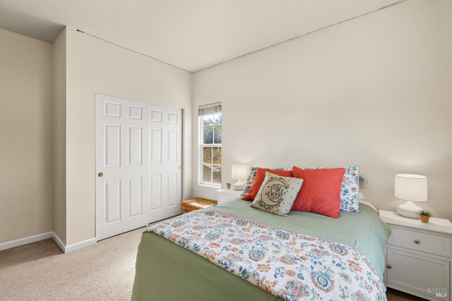 1724 Palomino Court Healdsburg, CA 95448 - Photo 17 of 30 a bedroom with a bed and a window