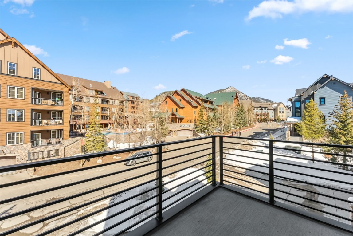96 River Run Road, Unit A Keystone, CO 80435 - Photo 14 of 50 a view of a balcony with city view