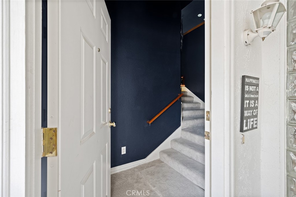 15241 Lille Circle Irvine, CA 92604 - Photo 22 of 38 a view of a hallway with staircase