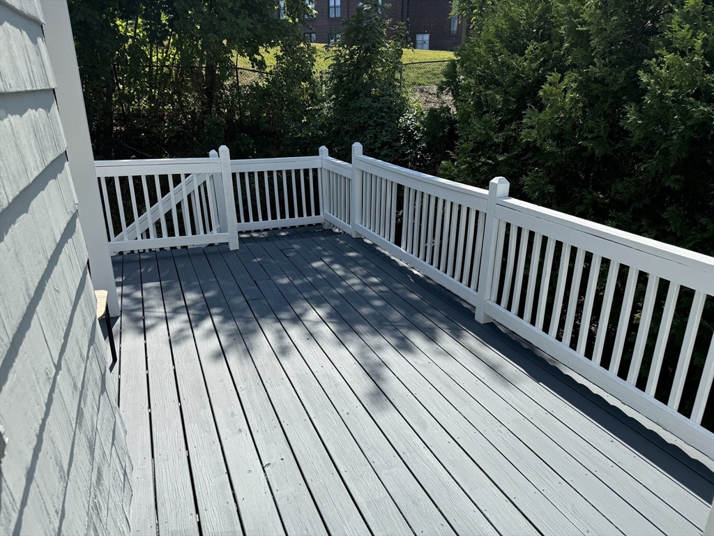 4 Barstow Street Boston, MA 02134 - Photo 21 of 21 a view of deck with wooden floor and outdoor space