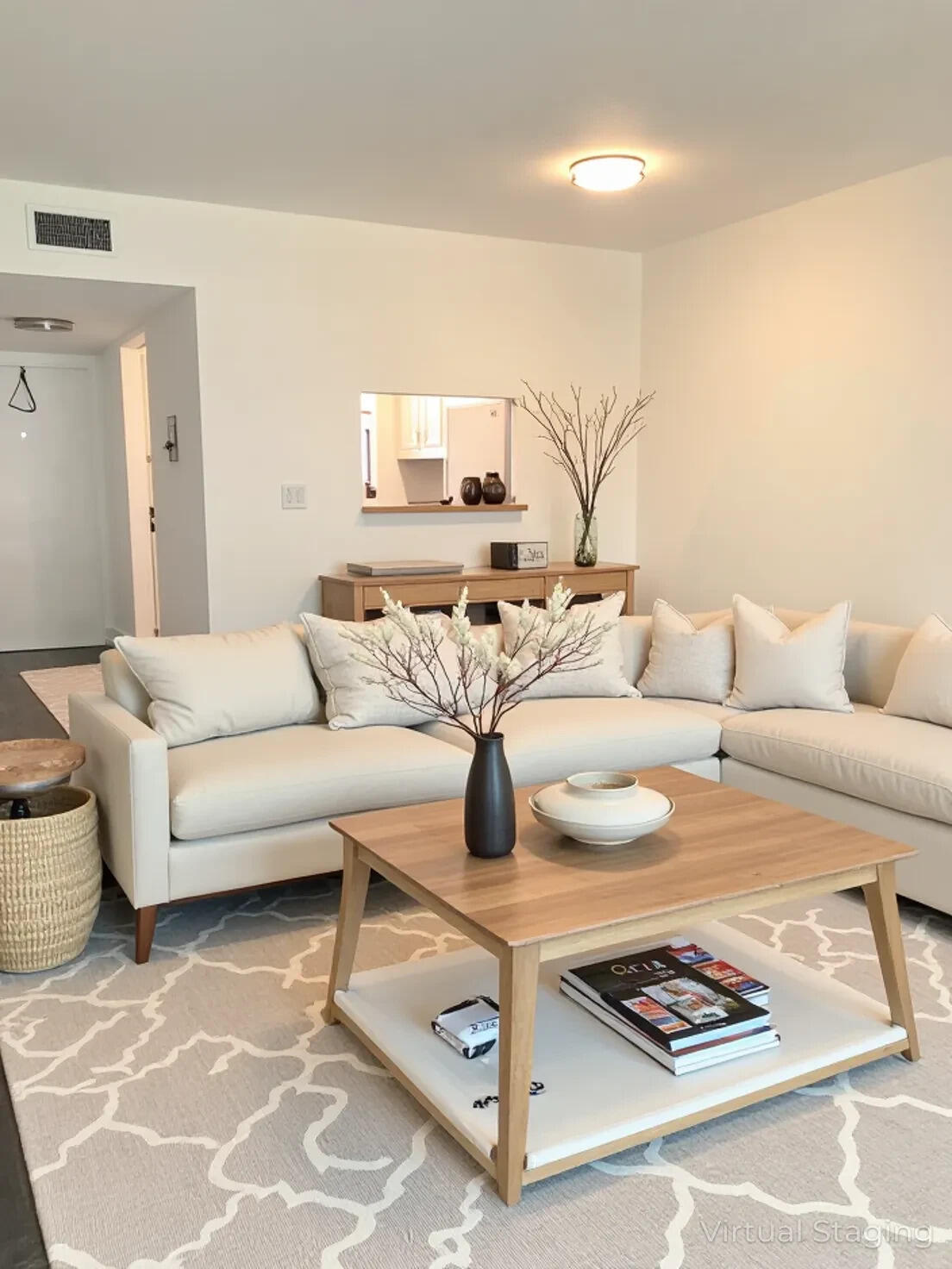 6850 Royal Palm Boulevard, Unit 104G Margate, FL 33063 - Photo 1 of 17 a living room with furniture and a rug