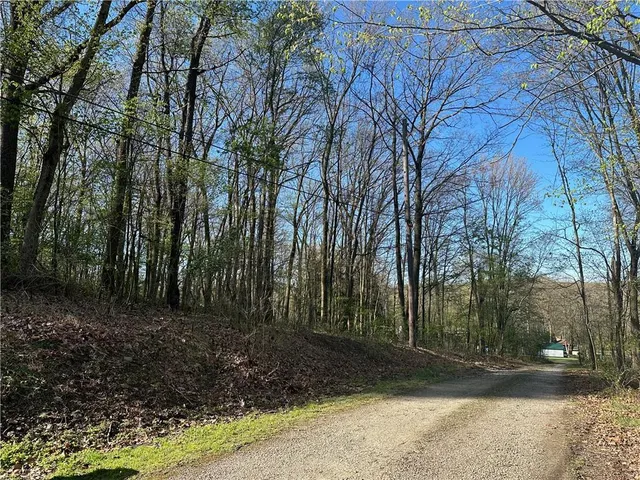 a close up of a wall with a small space