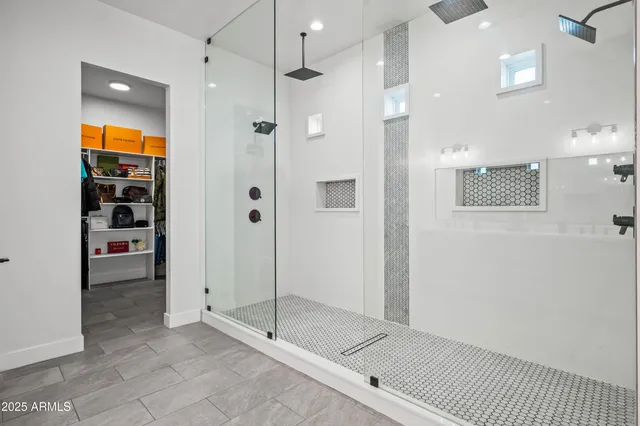 a view of a city with an ocean beach