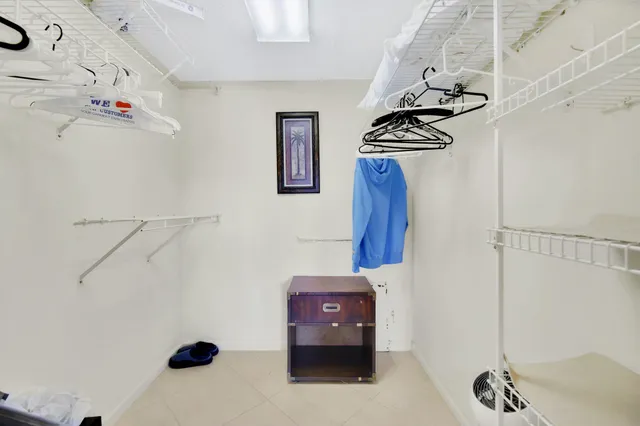 a view of a lake with a city